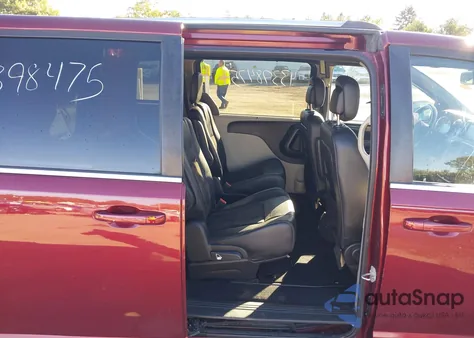 2020 Dodge Grand Caravan Sxt из США, поврежденный, VIN 2C4RDGCG3LR228582